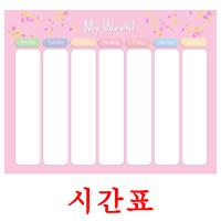 시간표 card for translate