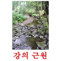 강의 근원 ansichtkaarten