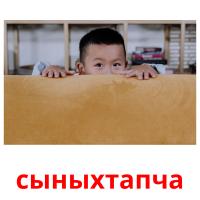 сыныхтапча picture flashcards