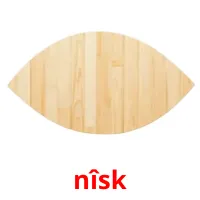 nîsk Bildkarten für Kinder