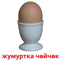 жумуртка чөйчөк picture flashcards
