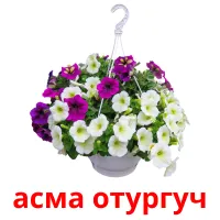 асма отургуч cartes de vocabulaire