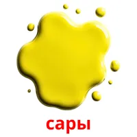 сары Tarjetas didacticas