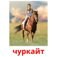 чуркайт picture flashcards