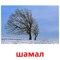 шамал bildkort för barn