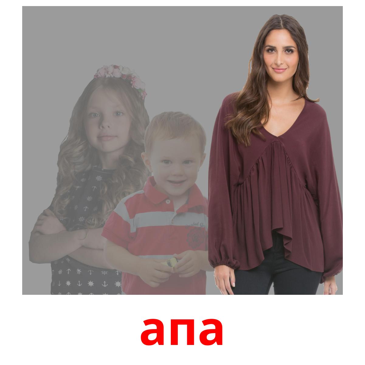 апа picture flashcards