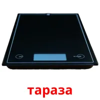тараза picture flashcards
