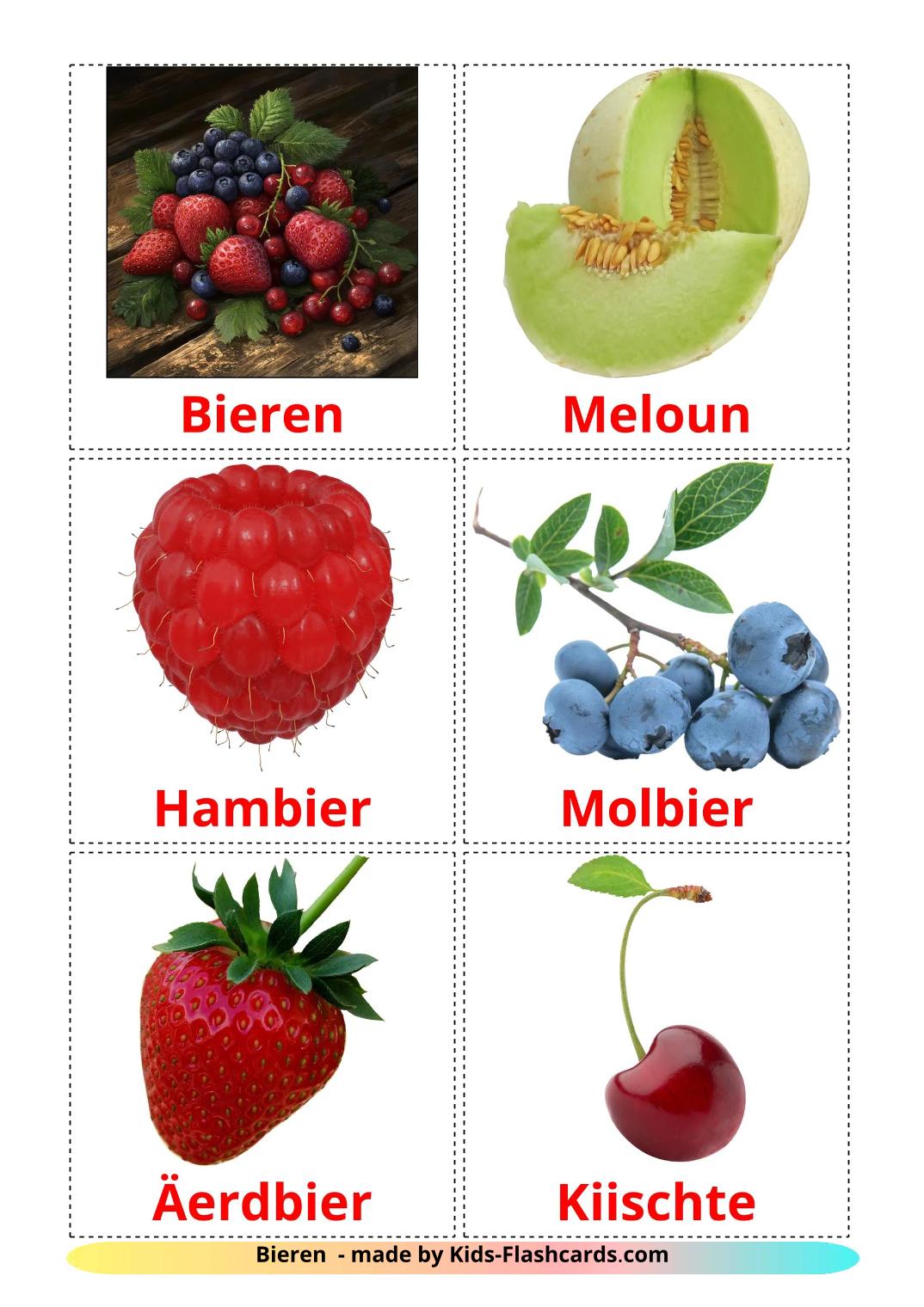 Bessen - 12 gratis printbare luxemburgse kaarten