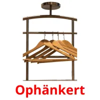 Ophänkert flashcards illustrate