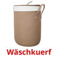 Wäschkuerf picture flashcards