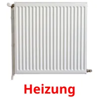 Heizung picture flashcards