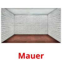 Mauer picture flashcards