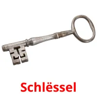 Schlëssel picture flashcards