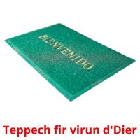 Teppech fir virun d'Dier picture flashcards