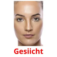 Gesiicht cartes flash