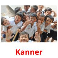Kanner flashcards illustrate