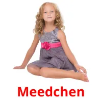 Meedchen Bildkarteikarten