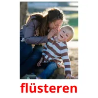 flüsteren ansichtkaarten