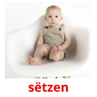 sëtzen Tarjetas didacticas