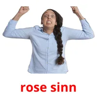 rose sinn Tarjetas didacticas