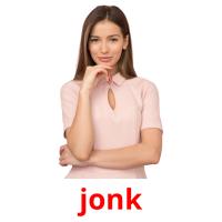 jonk picture flashcards