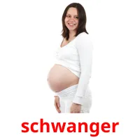 schwanger Tarjetas didacticas