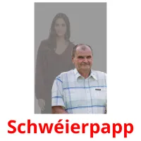 Schwéierpapp Tarjetas didacticas