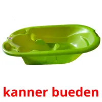 kanner bueden Bildkarteikarten