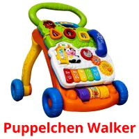 Puppelchen Walker Bildkarteikarten