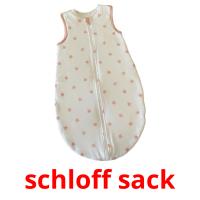 schloff sack Tarjetas didacticas