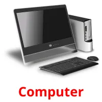 Computer picture flashcards