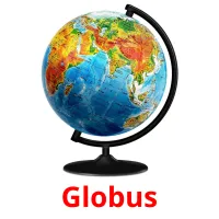 Globus picture flashcards