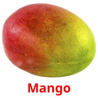 Mango Bildkarteikarten