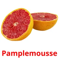 Pamplemousse cartes flash