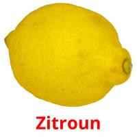 Zitroun picture flashcards