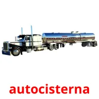 autocisterna cartões com imagens