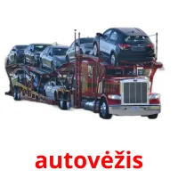 autovėžis cartões com imagens