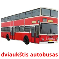 dviaukštis autobusas cartões com imagens