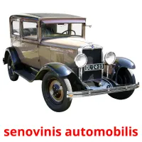 senovinis automobilis cartões com imagens