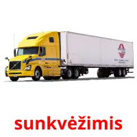 sunkvėžimis cartões com imagens