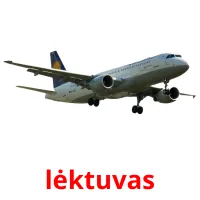 lėktuvas Bildkarteikarten