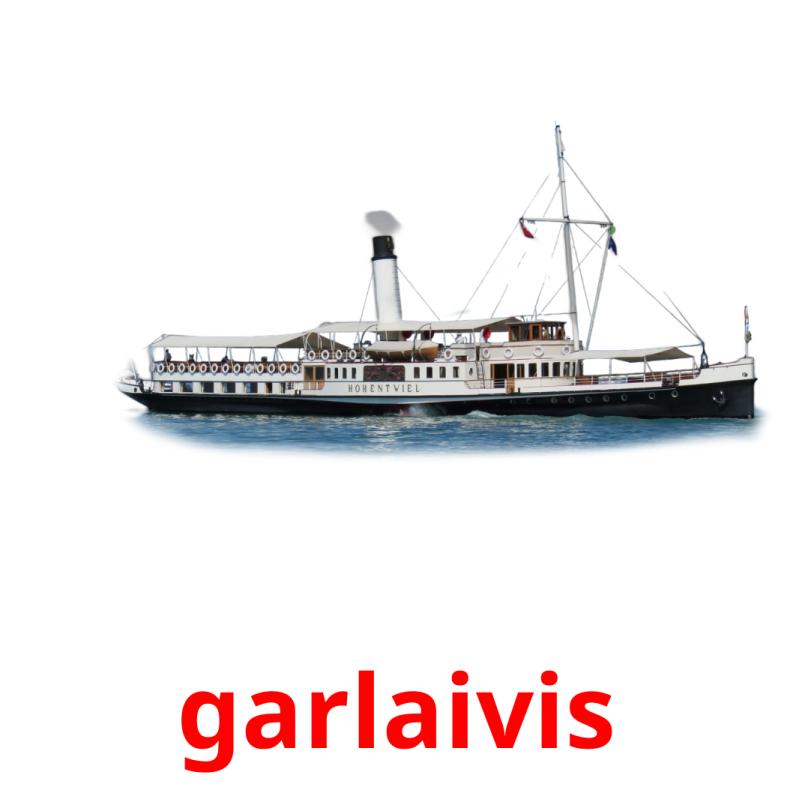 garlaivis picture flashcards