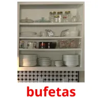 bufetas cartões com imagens