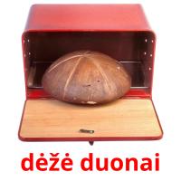 dėžė duonai card for translate
