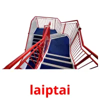 laiptai cartões com imagens