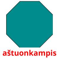 aštuonkampis card for translate