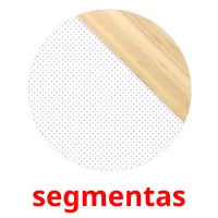 segmentas cartões com imagens