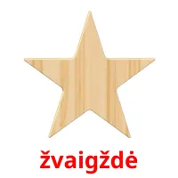 žvaigždė cartões com imagens