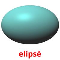 elipsė picture flashcards