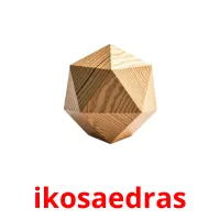 ikosaedras Tarjetas didacticas